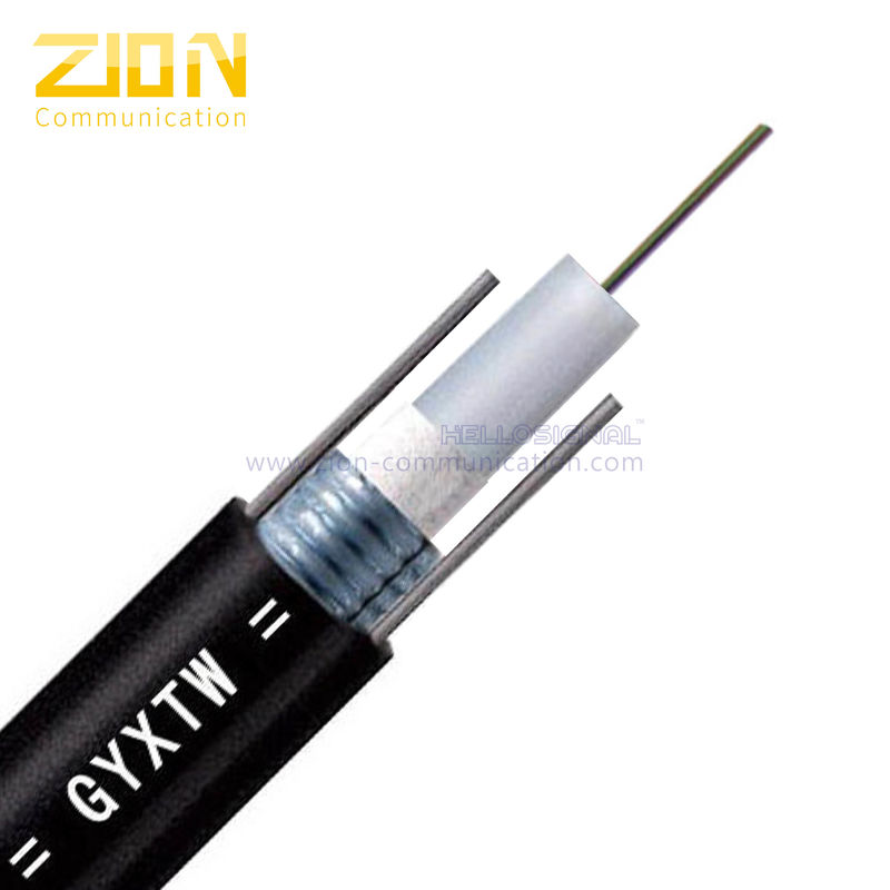 Unitube Light-armoured Fiber Optic Cable GYXTW for Duct or Aerial Application
