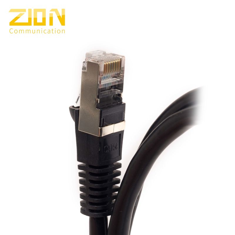 FTP Shielded CAT5E Network Cable Stranded Copper With 2x0.75mm2 CCA Power Wire