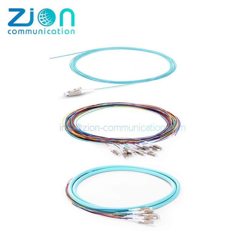 OM3 50/125 Multimode Simplex Pigtail Patch Cord For Connectors