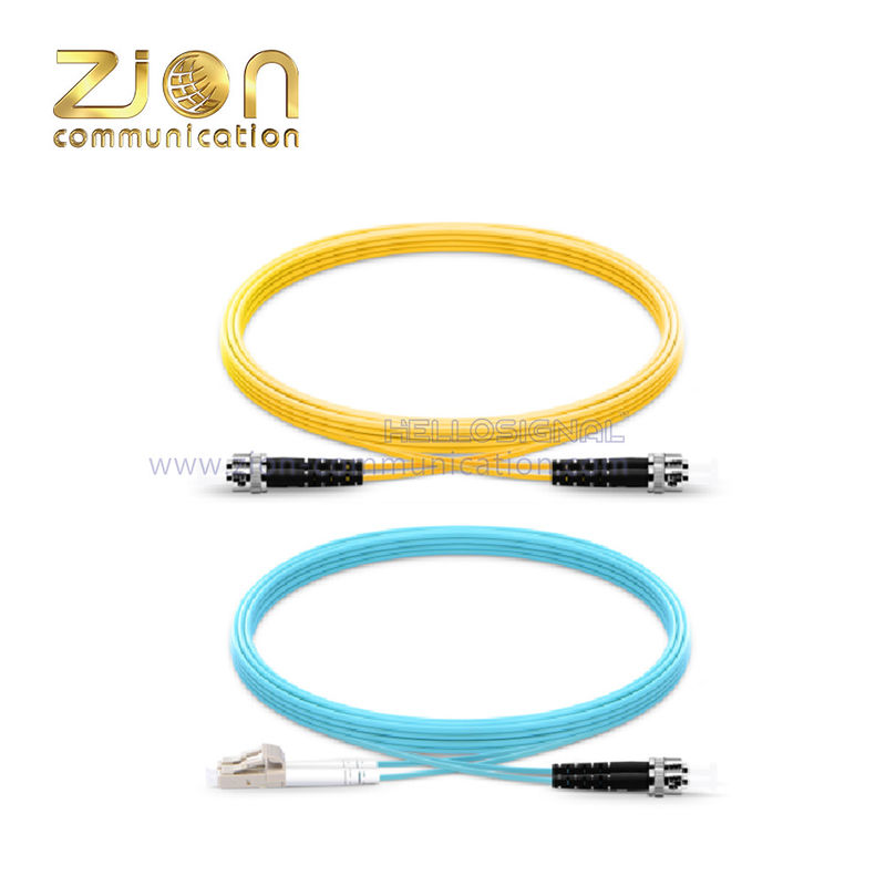 LSZH G652D Fiber Unit ST Fiber Patch Cable From Zion Communication
