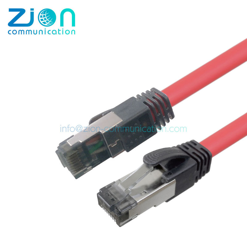 Cat 8 S/FTP Pacth Cord , 2000MHz Lan Network Cable , Bare copper Indoor Category Cable , from China Manufacturer