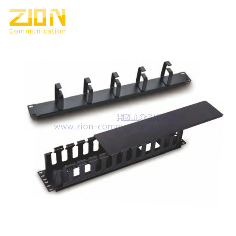 1/2U Cable Manager 19 Rack Cable Management , Date Center Accessories , from China Manufacturer - Zion Communiation