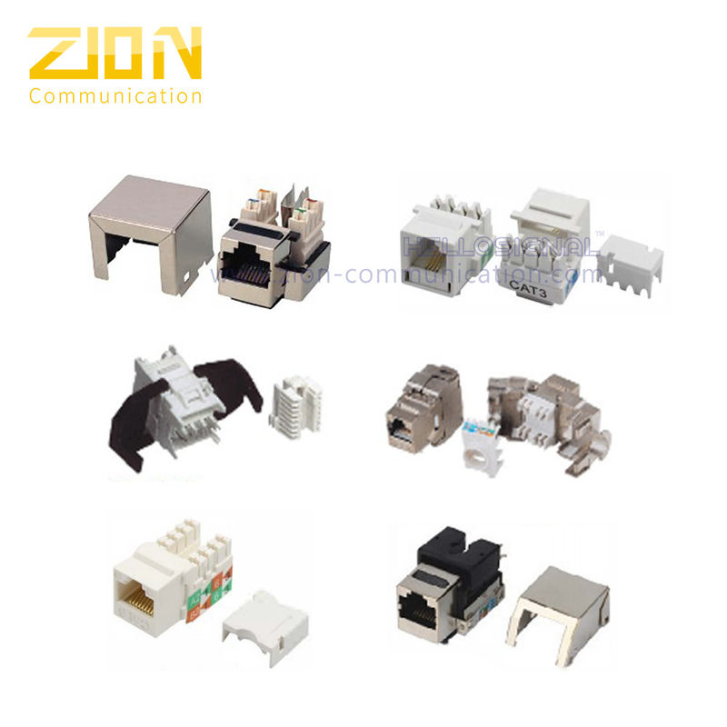 Structure Cabling Modules RJ45/11 Keystone Jacks , from China Manufacturer - Zion Communiation