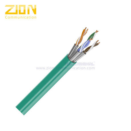 U/FTP CAT6 Network Cable 500Mhz 10Gbps Copper Conductor LSZH Jacket