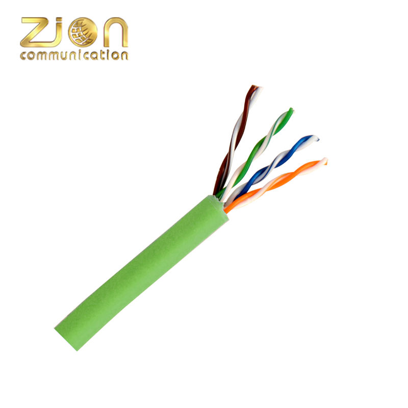 U/UTP CAT 5e BC PVC Solid 0.50mm copper Conductor Indoor PVC Jacket cat5e Network Cable CPR Certified NO 7112102