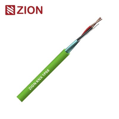 KNX 1PR 0.8mm Bare Copper LSZH Cable – PE Insulation, Foil Shielded | KNX1P08-OE